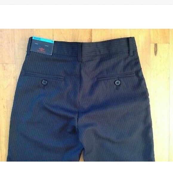 Dockers Boys Pinstripe Dress Pants/ Slacks Size 10 Regular New - Picture 3 of 9